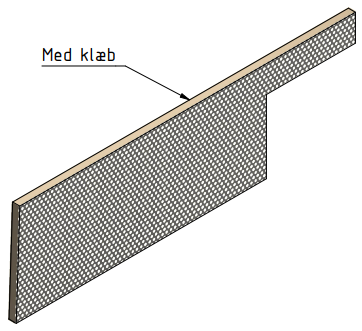 DIV1133 Beklædning Ven. forrude C2/C3