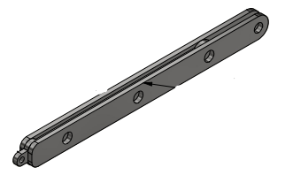 ST3458 Holder kabinetip C2./C3.