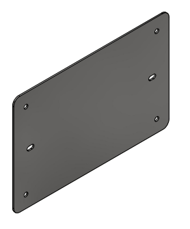 ST3253 Nummerplade holder f/b C2/C3