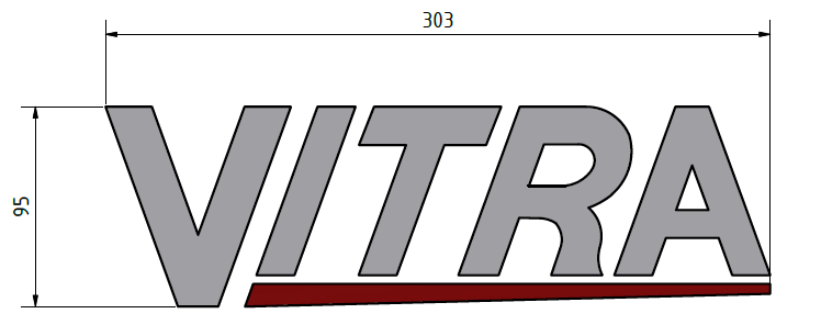 DIV5053A Sticker -VITRA- design 2020