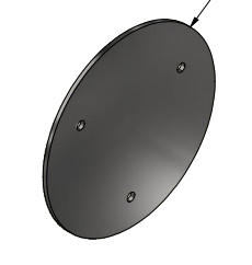 FK1021 Låseplade for børsteringe h/v