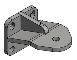 ST3038 Motorophæng bag 2030/37 Kub