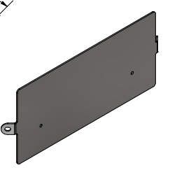 ST3611 Dækplade Kabinefilter C2/C3