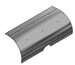 FK1041 Skærm til fejekost 150 cm