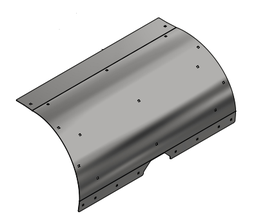 FK1036 Skærm til fejekost 110-120 cm